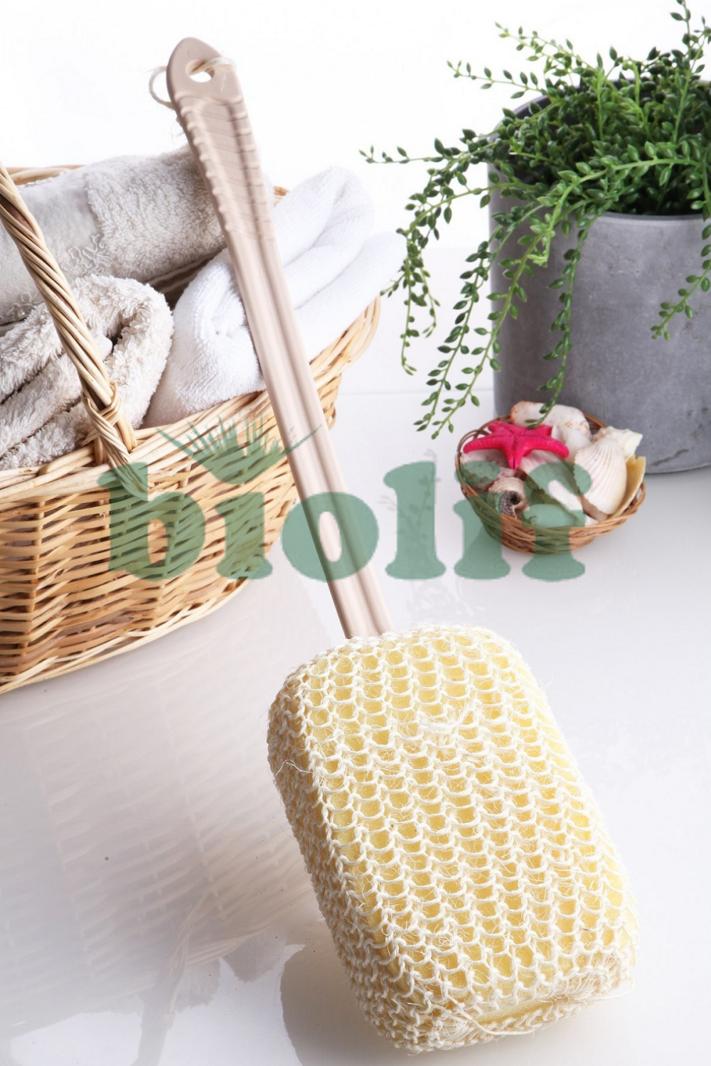 SİSAL SAPLI BANYO LİFİ (Kod: 0021)