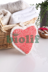 POLY-COTTON KALPLİ BANYO LİFİ (Kod: 1400)