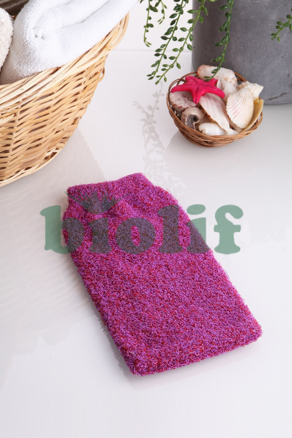 POLYESTER BANYO MASAJ ELDİVENİ (Kod: 5019)