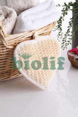 SİSAL KALPLİ BANYO LİFİ (Kod: 1202)